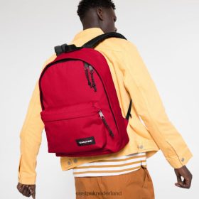 Eastpak niet op kantoor matroos rood rugzakken 866846114 Eastpak Tas