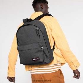 Eastpak niet op kantoor zwarte denim rugzakken 866846116 Eastpak Koffer