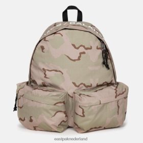 Eastpak undercover dubbel'r uc beige camouflage rugzakken 86684648 Eastpak Tas