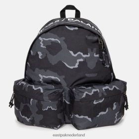 Eastpak undercover dubbel'r uc zwarte camouflage rugzakken 86684647 Eastpak Koffer